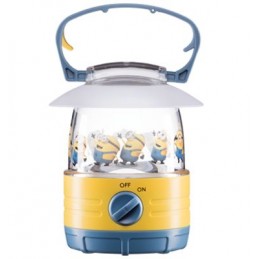 accattivante lanterna per bambini a forma di minionsgancio integrato per appendere la lanterna in qualsiasi posizioneinterruttor