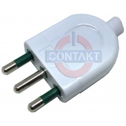 spina 2p+t 16a 250 v~uscita cavo assiale bn contakt