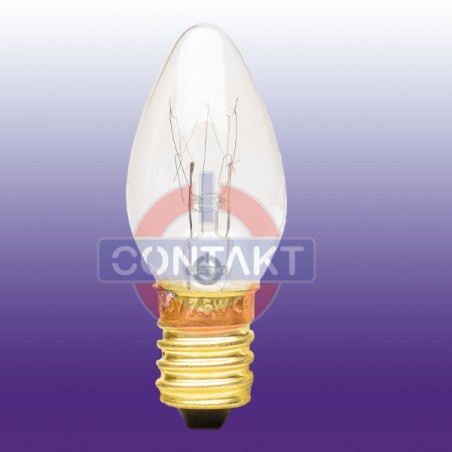 LAMPADA INCANDESCENZA  22.5X54 MM 230V 7.5W E14 30LM 2500K 2000H