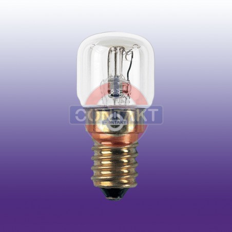 LAMPADA INCANDESCENZA CONTAKT PER FORNO 22X48MM   230V 15W E14 70LM 2500K 1000H