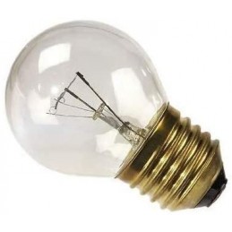 lampade ad incandescenza con filamento rinforzato per elettrodomestici e impieghi gravosi per forni 300°c e27 45x70 mmconforme a