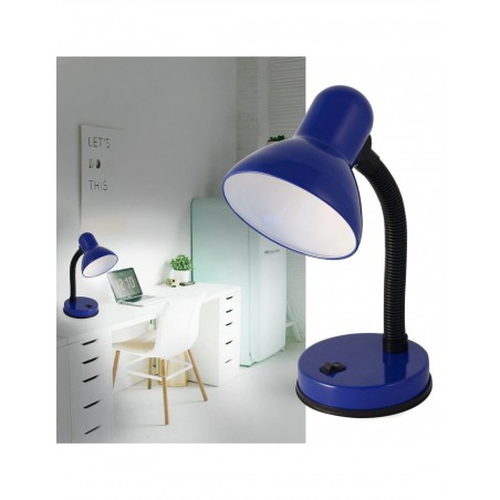CHARLESTON LAMP. DA TAVOLO BLU E27 VELAMP