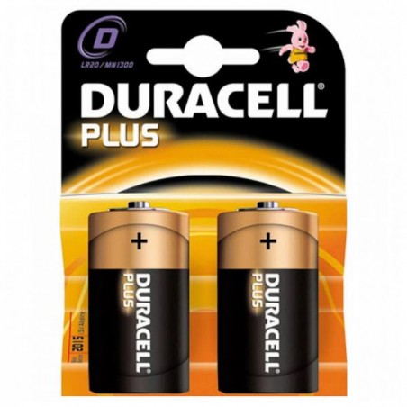 PILE DURACELL BL. 2 TORCE PLUS POWER D