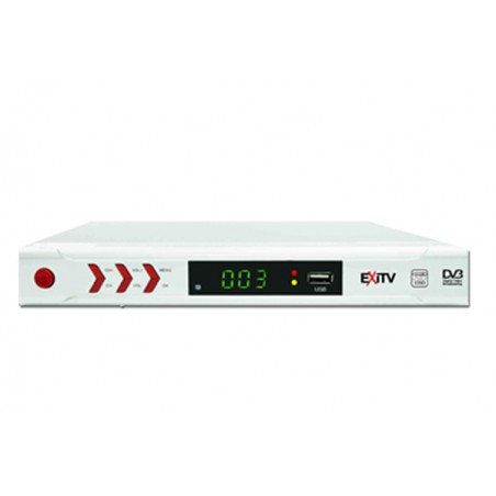 DECODER DVB-T FTA DOPPIA SCART HD REALE CON USCITA HDMI ED USB EXITV