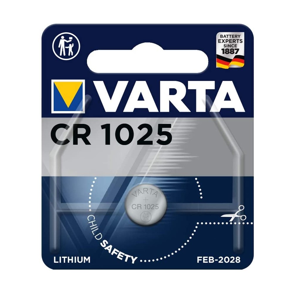 VARTA  CR1025 LITHIO  BL.1 3V VARTA