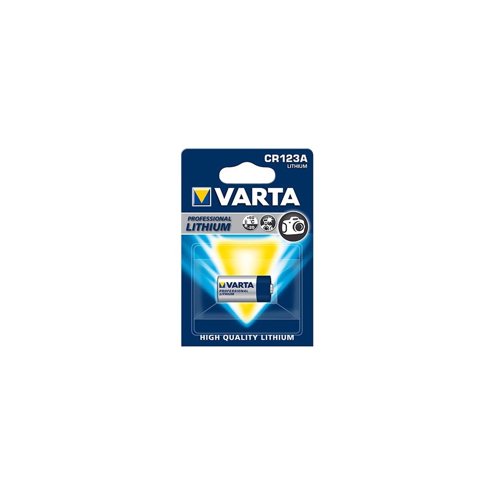 VARTA  CR123A LITHIO BL.1 3V  VARTA