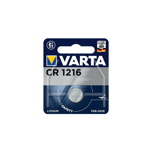 VARTA  CR1216  LITHIO BL.1 3V VARTA