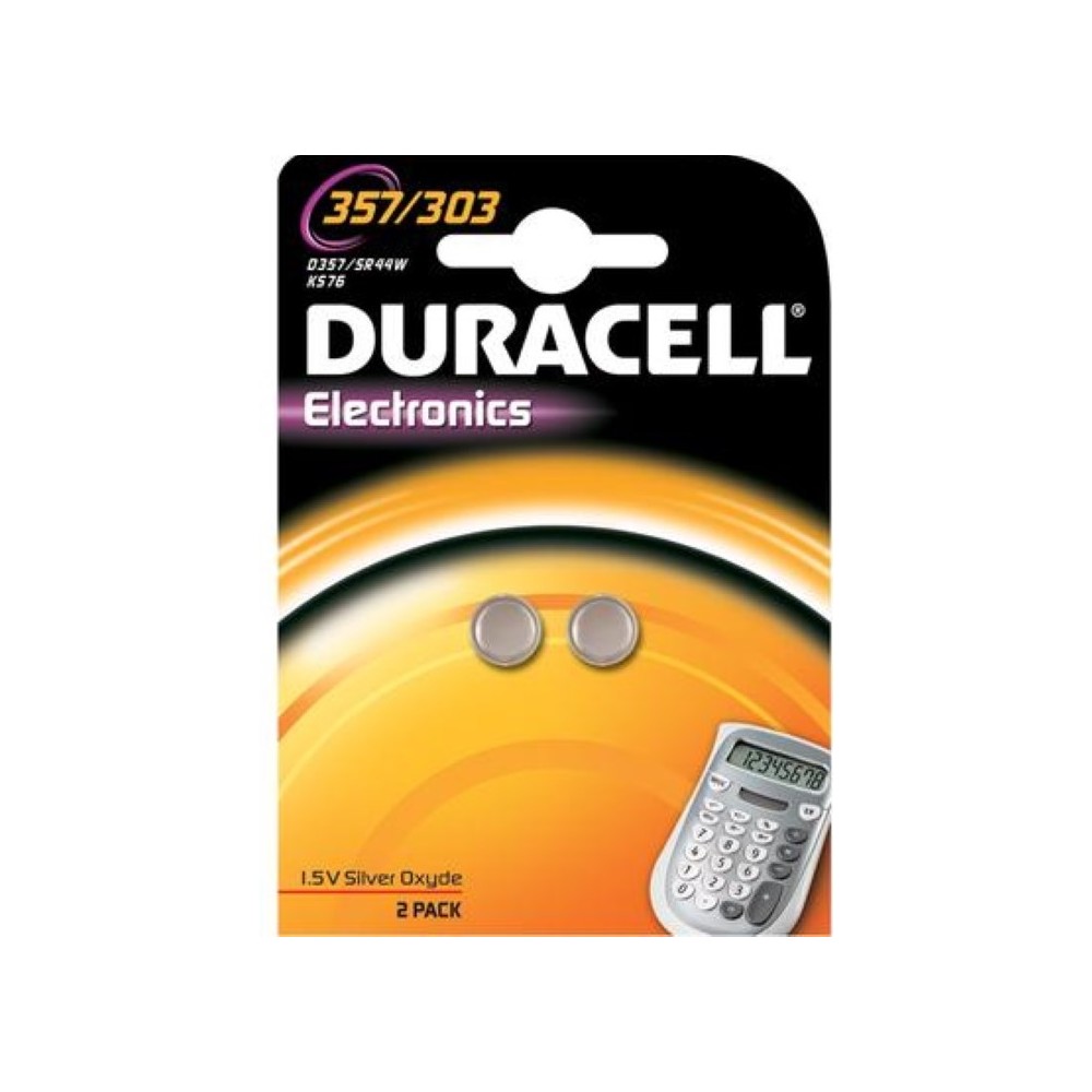 10L14 / 303   BL. 2 SILVER OXIDE DURACELL