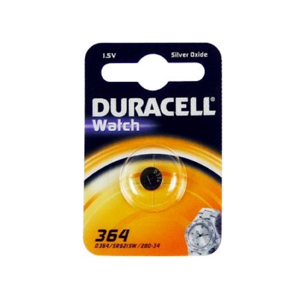 SR60 DURACELL SILVER OXIDE  D364