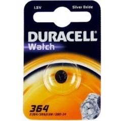 SR60 DURACELL SILVER OXIDE  D364