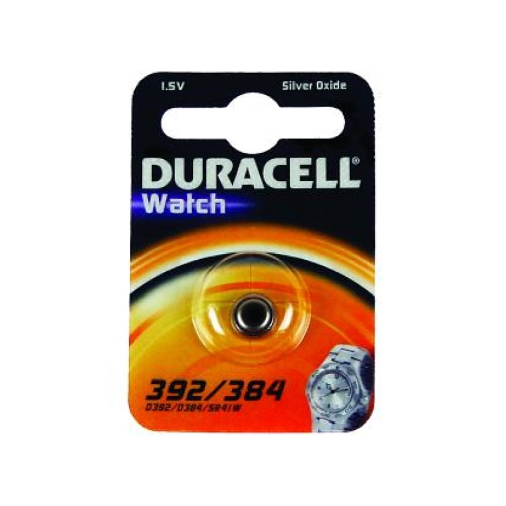 SR41 DURACELL SILVER OXIDE D392/384