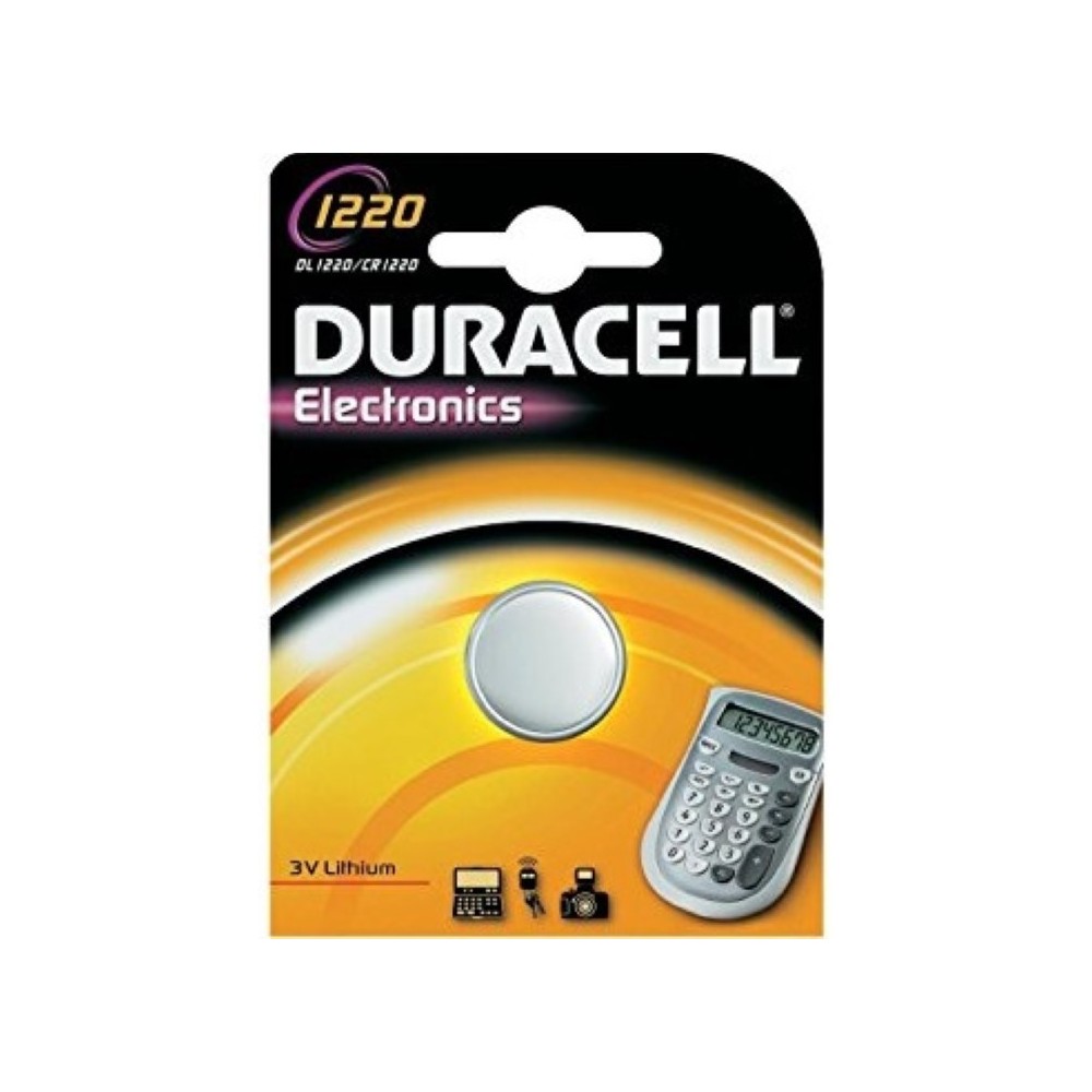 CR1220 PILE DURACELL 3 V. LITHIO