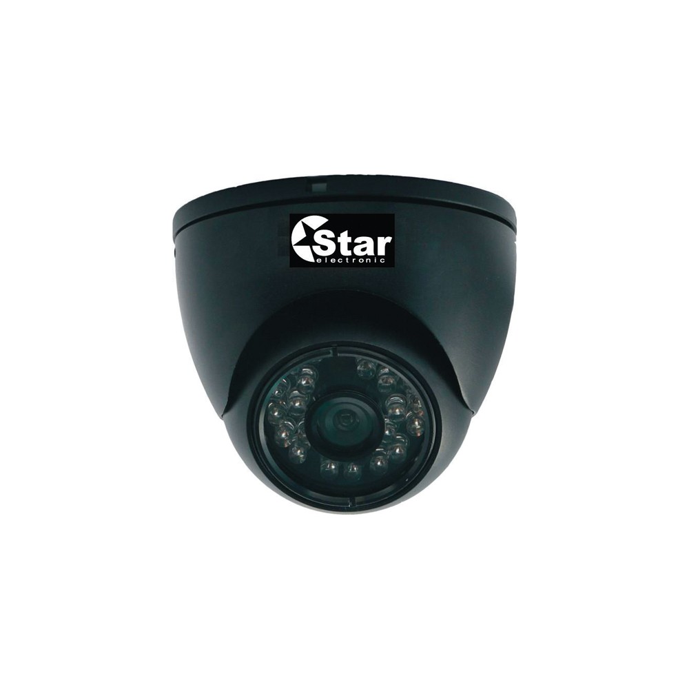 TELECAMERA A CUPOLA INFRAROSSO 24 LED WATERPROOF IP 65 CCD SONY LENTE 3.6MM