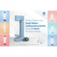 BOTTIGLIA BI-PACK X SODA MAKER LITE NERO PHILIPS WS