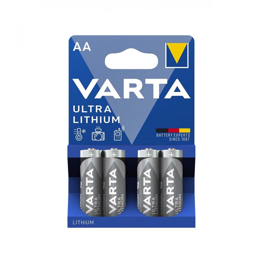 AA (stilo) ULTRA LITHIO BL. 4 VARTA