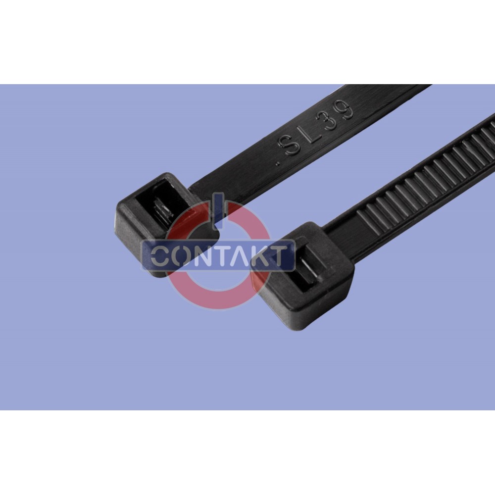 FASCETTA NYLON CONTAKT  3.6X153MM D.35 8KG 100PZ NERO