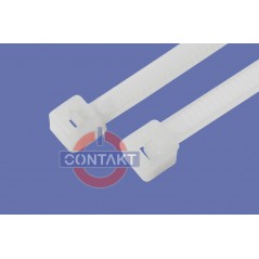 FASCETTA NYLON CONTAKT 4.8X400MM D.130 22KG 100PZ BIANCO