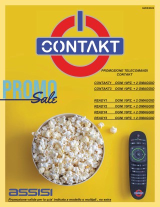 Contakt Telecomandi Promo 10 + 2 omaggio