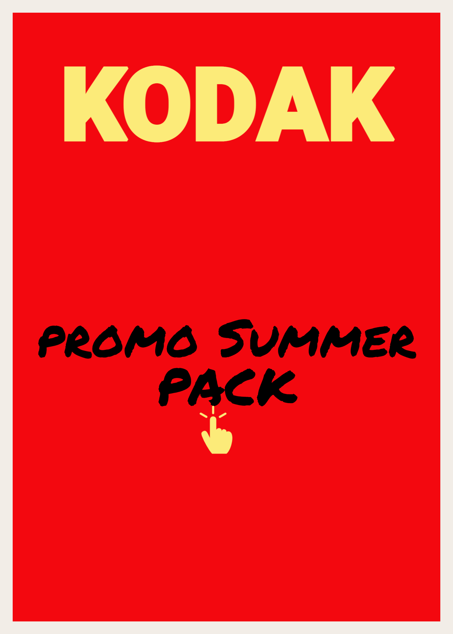 Summer pack heavy kodak