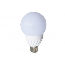 lampadina a led 5 w attacco e27 3000k luce calda tipo miniglobo.equivale a una lampadina a 40w.diametro: 45 mmaltezza: 75 mm.lum