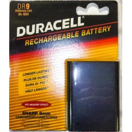 batteria video duracell ni/mh3.6/3000