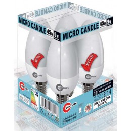 candle mbox century4 pz9wattacco e14luce 6400 k.
